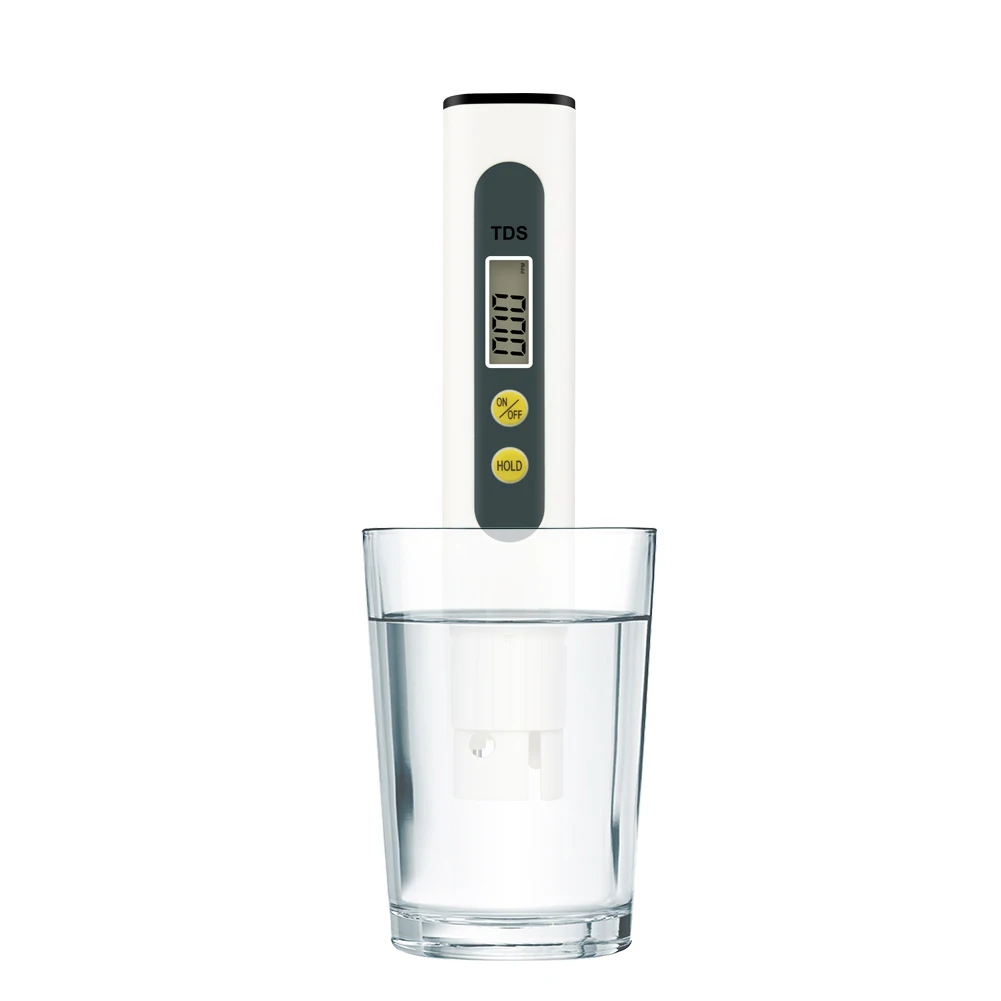 

LCD Digital Water Tester 0-9990ppm TDS Meter Drinking Water Quality Analyzer Monitor Filter Rapid Test Aquarium Hydroponics Pool
