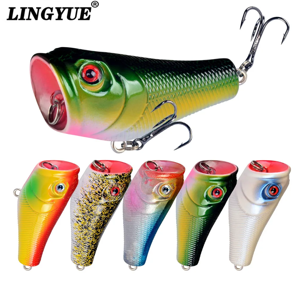 

Lure bait 5 colors water surface bionic bait 5cm/8g fake bait hard bait