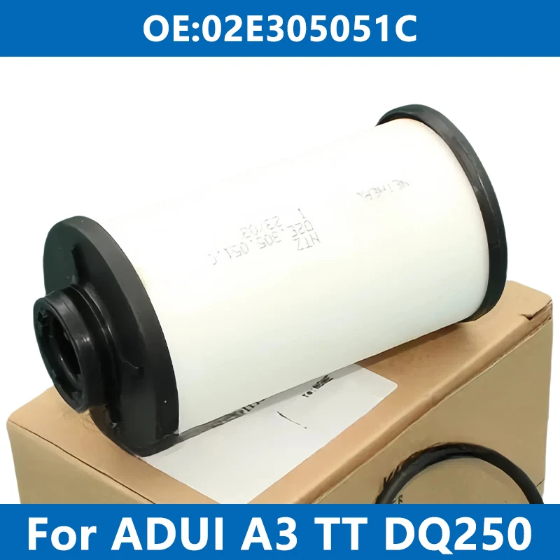 6-Speed DQ250 Transmission Hydraulic Filter 02E305051C for AUDI A3 TT 1.2Tsi 1.4Tfsi 1.6 E TDI 1.8 1.9 2.0 16V 3.2 S3