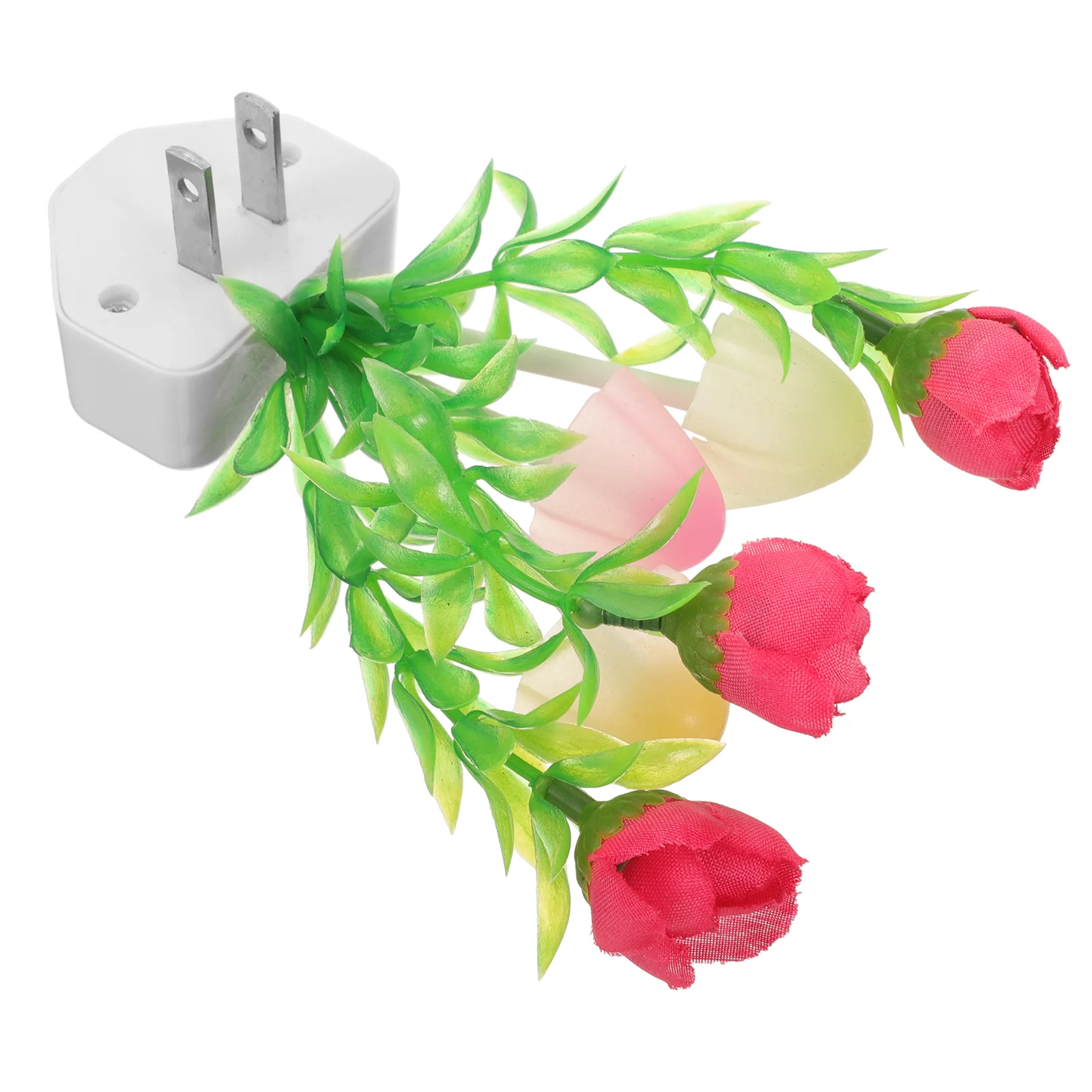 

Human Body Induction Night Light Mushroom Rose Style Induction Lamp US Plug
