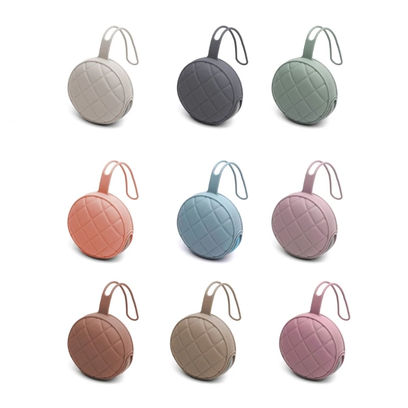 

Silicone Pacifier Holder Case BPA Free Newborn Baby Pacifiers Silicone