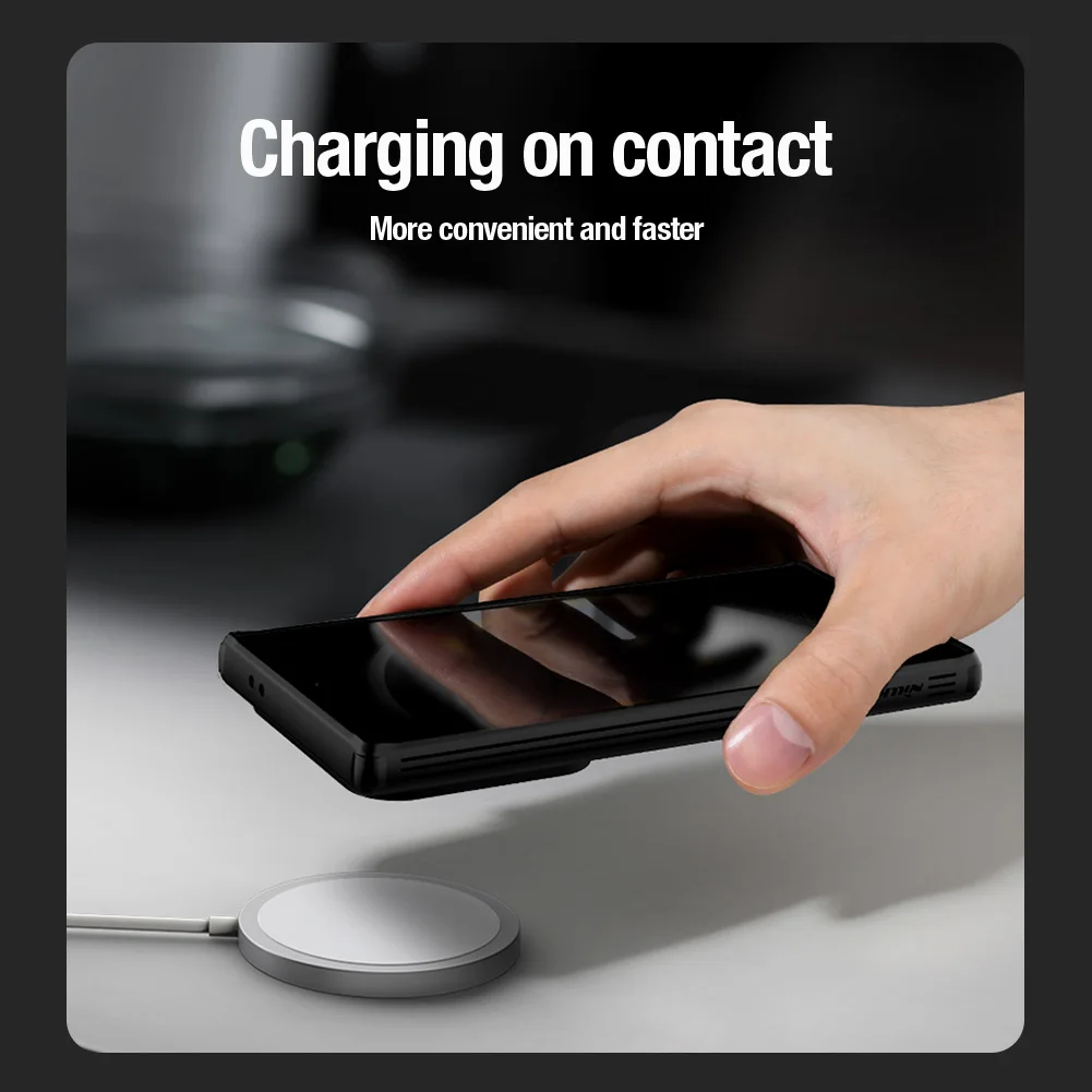 For Samsung Galaxy S24 Ultra Magsafe Case NILLKIN CamShield Pro Magnetic Case Slide Lens Protection Cover For Samsung S24/S24 +