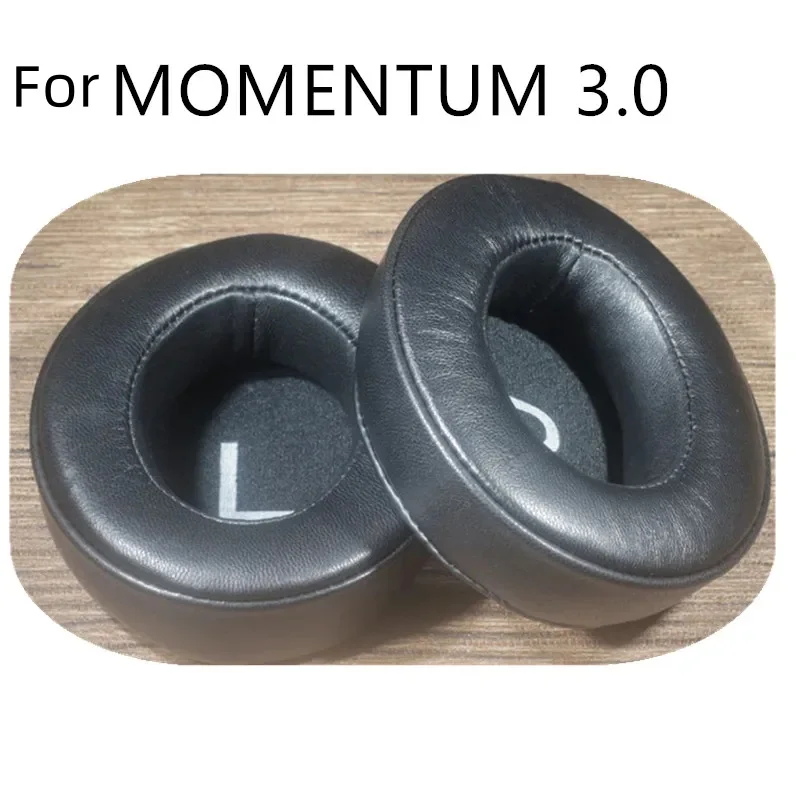 Sheepskin Ear Pads para Sennheiser Auscultadores com Cancelamento de Ruído Substituição Earpads Wireless Hd1 Momorus 2.0 m2 - Image 3