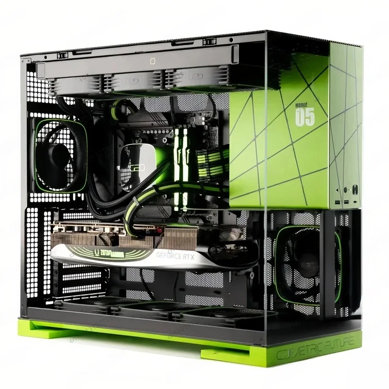 כרטיס מסך I9 14900K R9 9950X3D RTX 5090 עם 32GB זיכרון RAM ו-32GB זיכרון גרפי, 2TB SSD, Win10 Win11, מחשב שולחני למשחקים