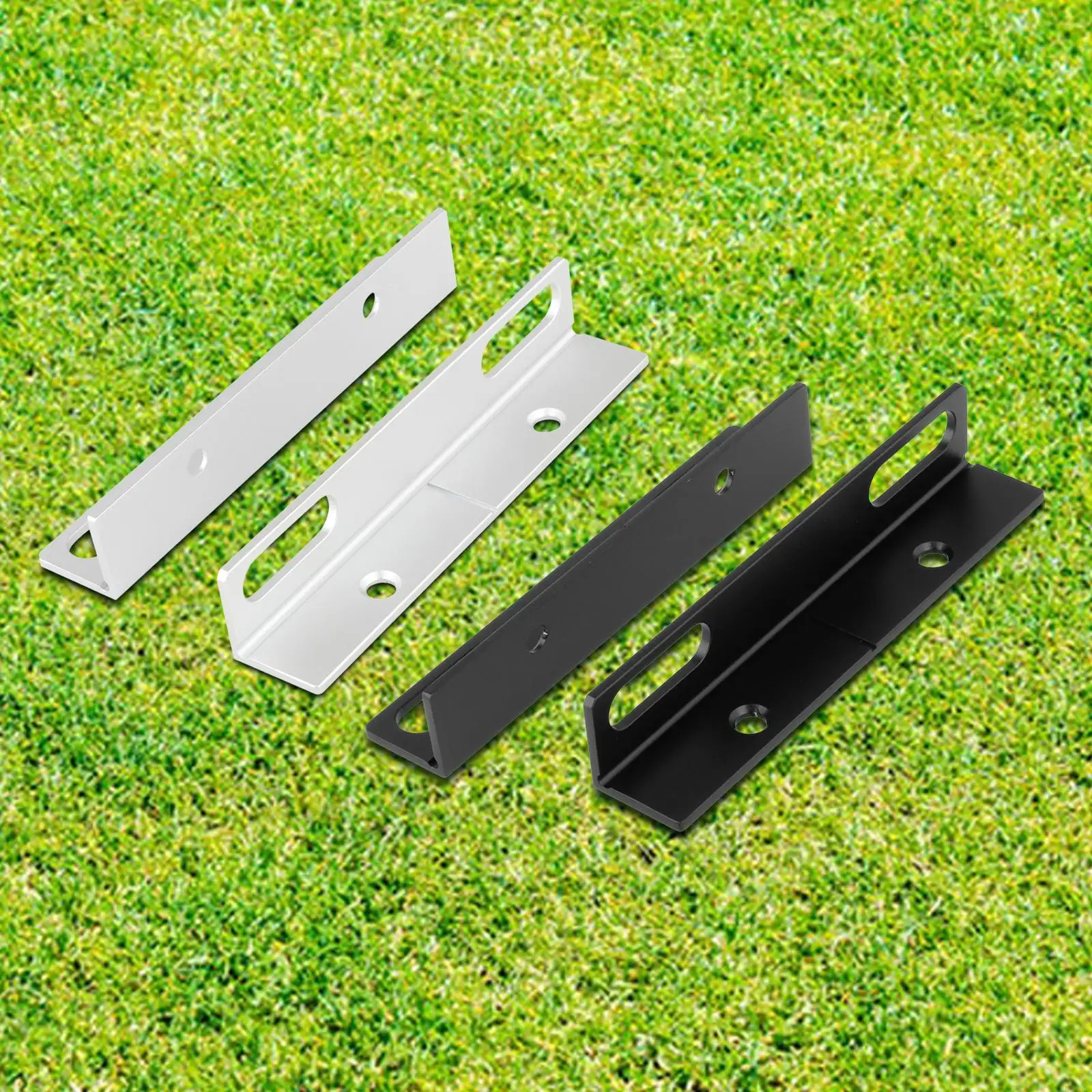 2Pcs Golf Putting Gate Practice Golf Putting Training Aid, Aluminum Alloy Golf