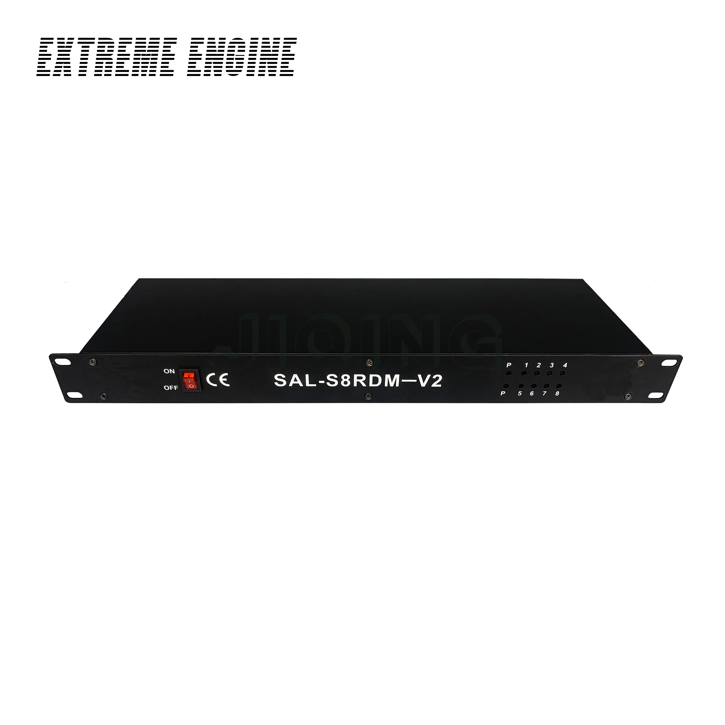 Fast shipping Best quality 8CH DMX Splitter DMX512 Light Stage Lights Signal Amplifier Splitter 8 way DMX Distributor