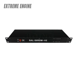 Fast shipping Best quality 8CH DMX Splitter DMX512 Light Stage Lights Signal Amplifier Splitter 8 way DMX Distributor