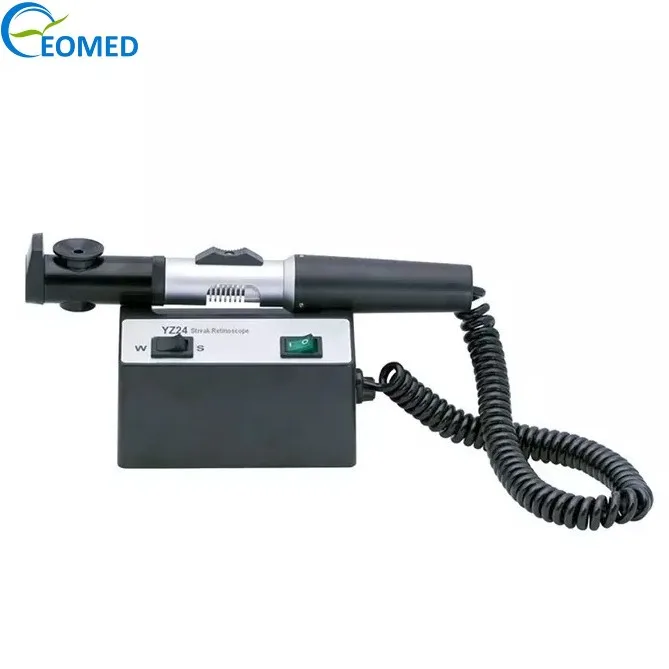 

Rechargeable Retinoscope Ophthalmic Ophthalmoscope Equipment Streak Retinoscope For Eye Examination YZ24