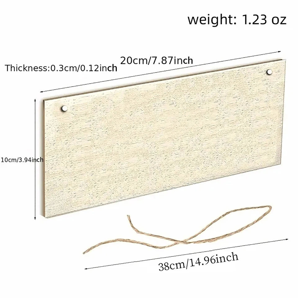 Targa In Legno Con Preghiera Per Matrimonio 14x30 Cm - Decorazione Da Parete Rustica Con Citazione Ispirazionale, Prodotta In USA - 6