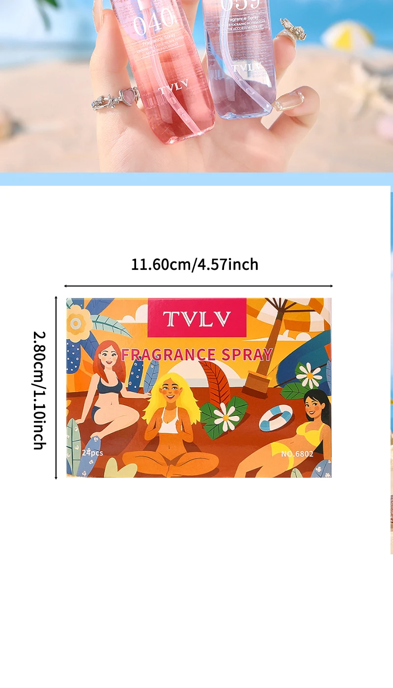 Tvlv Digital Fragrance Spray Set For Hair And Body Long Lasting_voghion.com