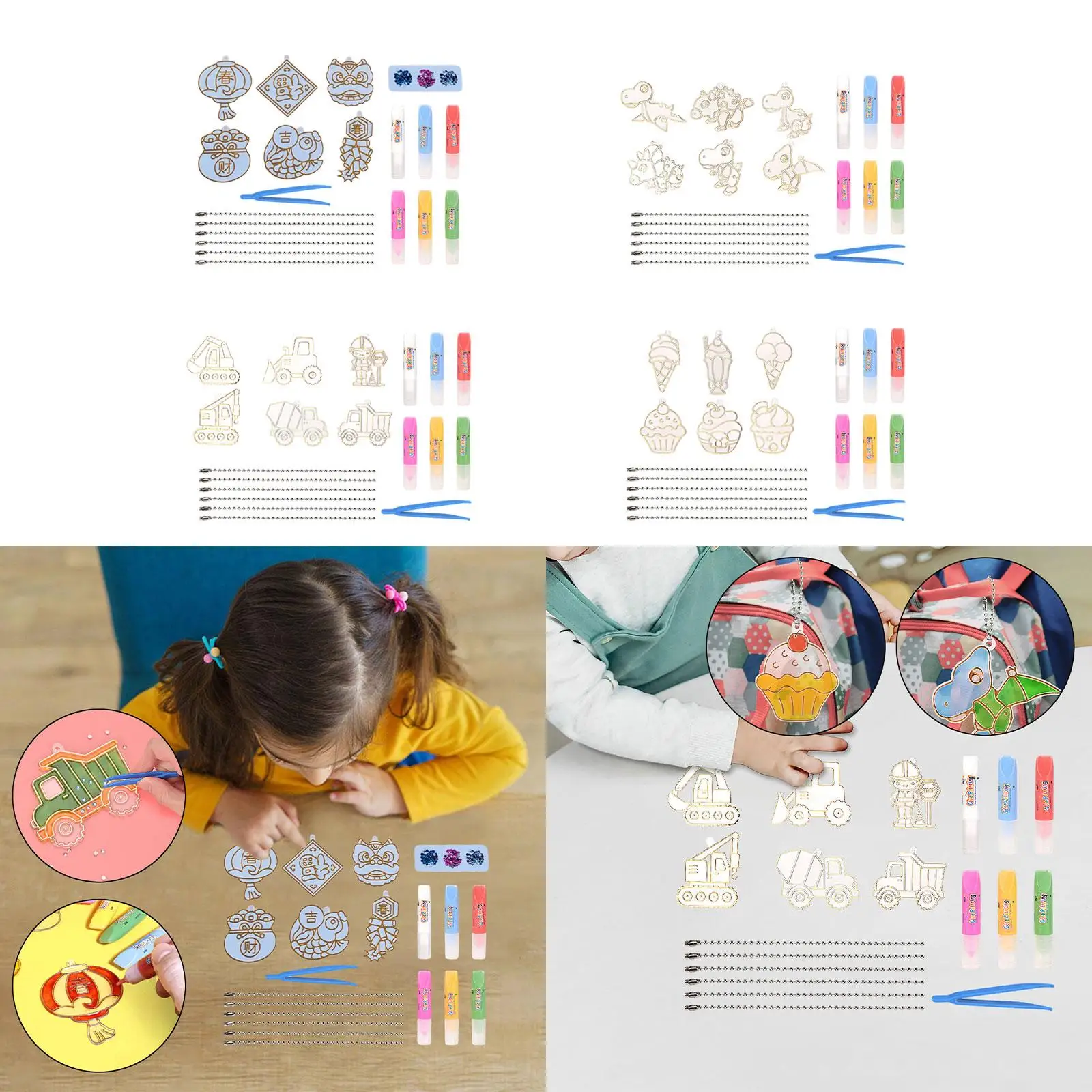 DIY Crystal Paint Arts and Craft Kits Painted Decoration Handmade Drawing Toys for Boys Girls Children Adults Birthday Gifts
