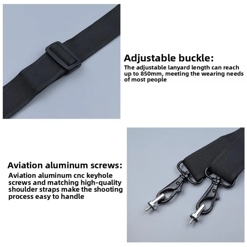 Sangle télécommande DJI avec clip rapide pour Mavic 3/Air 2S/Mini 2/FPV