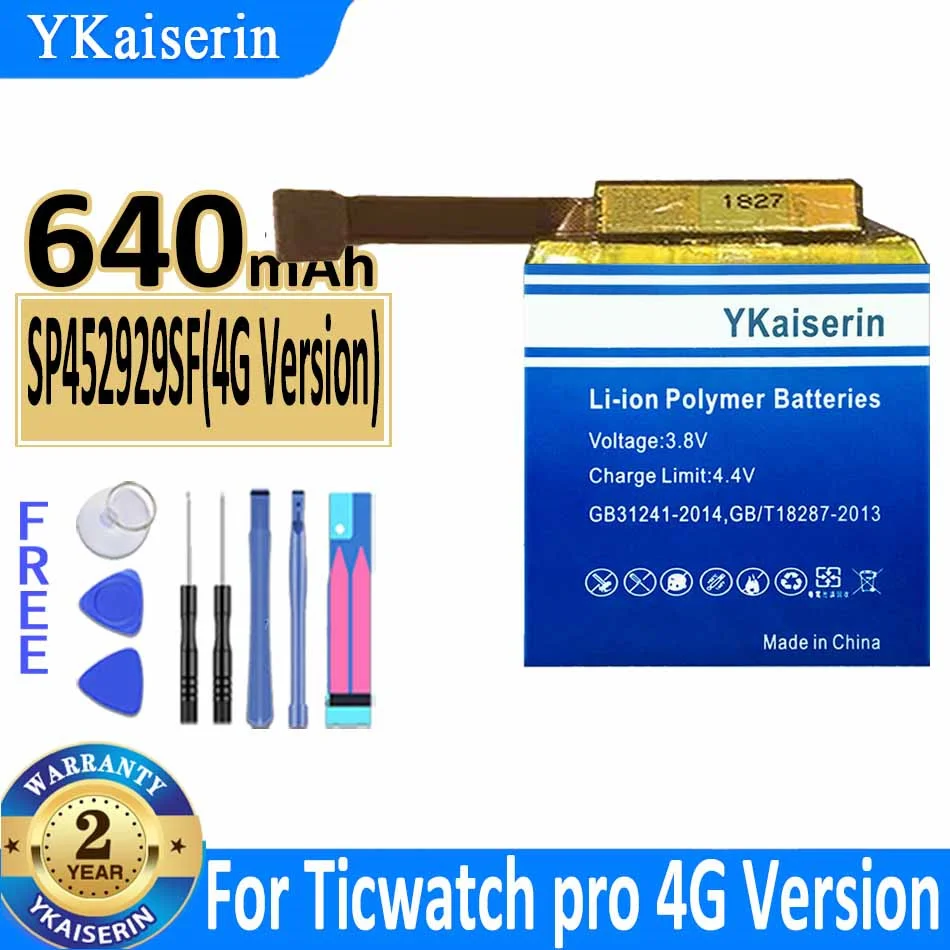 

Battery SP452929SF for Ticwatch Pro Bluetooth/4G Version Bateria + Track NO