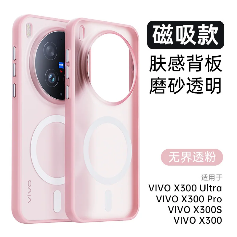 Matte Translucent TPU Phone Case with Metal Buttons & Grippy Edges, Ultra-Thin and Breathable Design