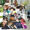 Fashion Pop Singer The Kid L-LAROI Four Seasons Blanket Sofa Cover Travel Bed Plush Blanket Travel Office Break Blanket Gift 2