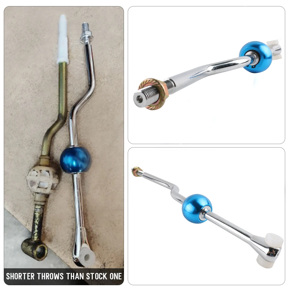 Short Shifter Lever Aluminum Short Throw Shifter For Peugeot