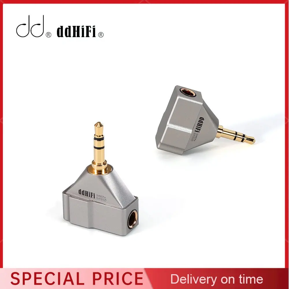 

DD ddHiFi DJ44CPro, Advanced 4.4mm Female to 3.5mm Male Adapter, with Pentaconn Earphone Socket and Nyx Internal Connecting Wire