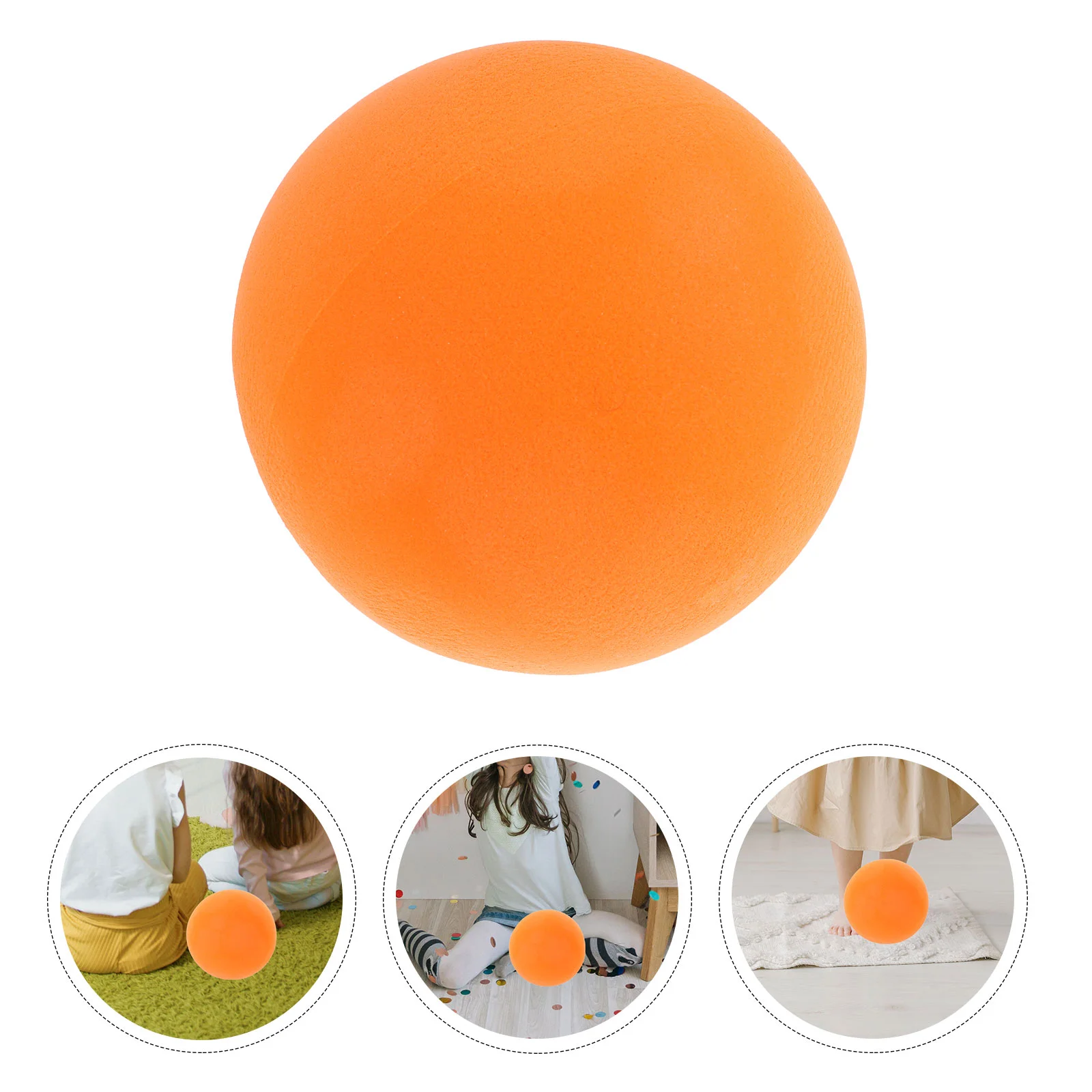 Sponges Silent Racket Balls for Kids Bouncy Outdoor Educational Bouncing Children Funny Lightweight