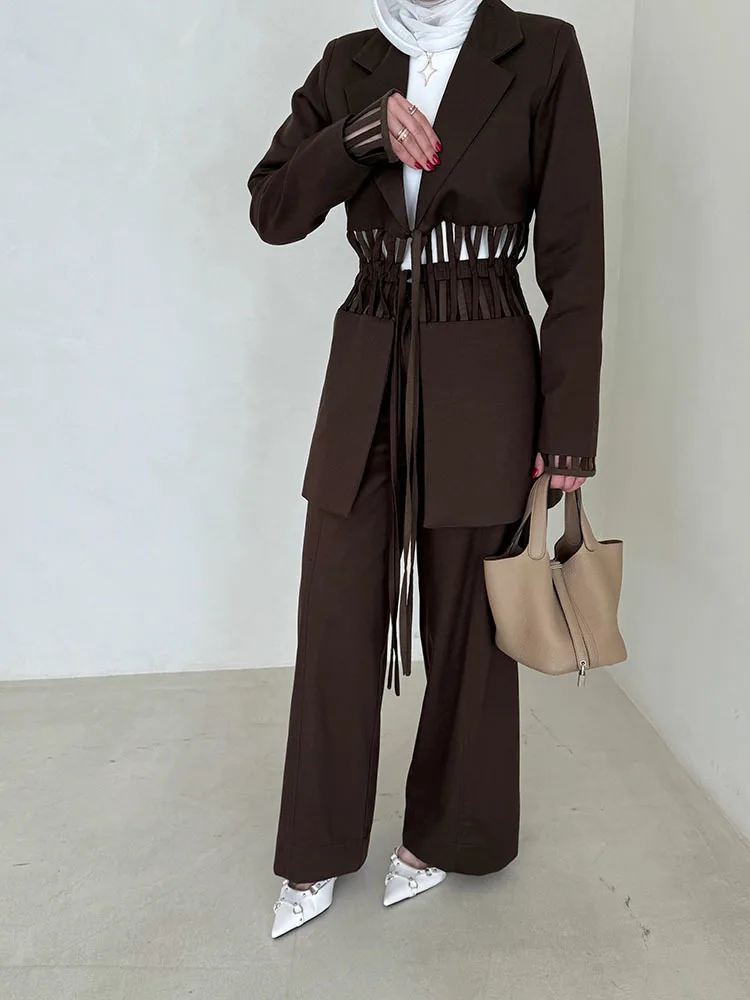 سترة VT نسائية مفتوحة