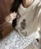 Advanced Round Neck Pullover Sweater Women's Autumn And Winter New Lazy Style Soft And Sticky Waist Knit Sweate 2