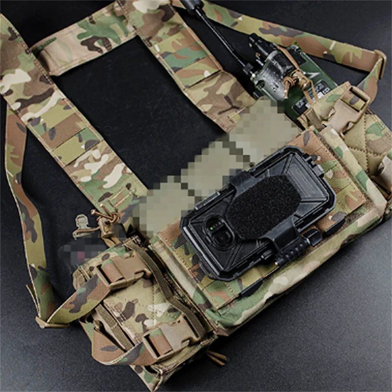 

Tactical Full Panel Micro Fight Chassis Hanging Panel For MK3 MK4 Chest Rig Hunting Vest Front Magic Hook Sticker Cover