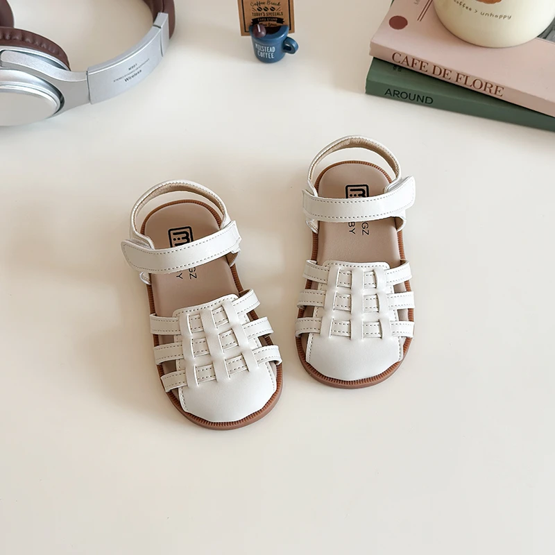 Girls Casual Woven Sandals Summer Korean Style