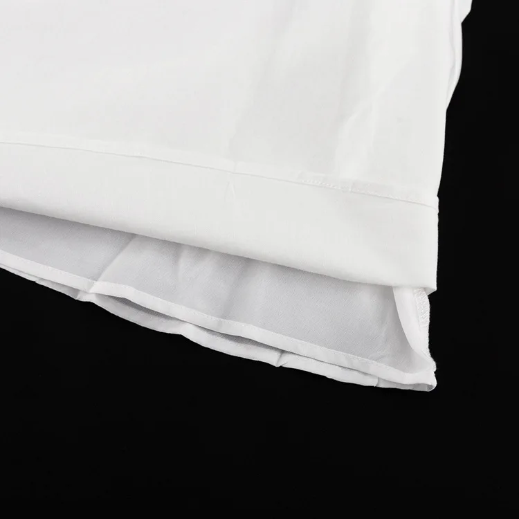 Square Neck Hollow Out White Long Dress For Women Twist Fashion Short Sleeve High Waist Autumn Party Dress Women's Clothes