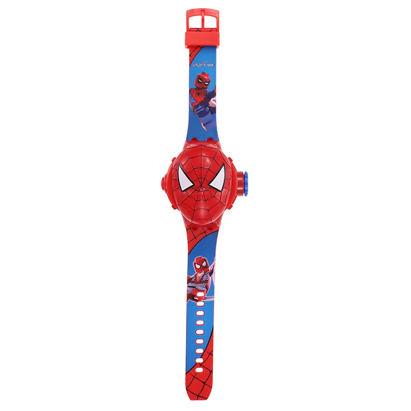3D Projection Spiderman Kids Watch - Digital Clock Student Gift