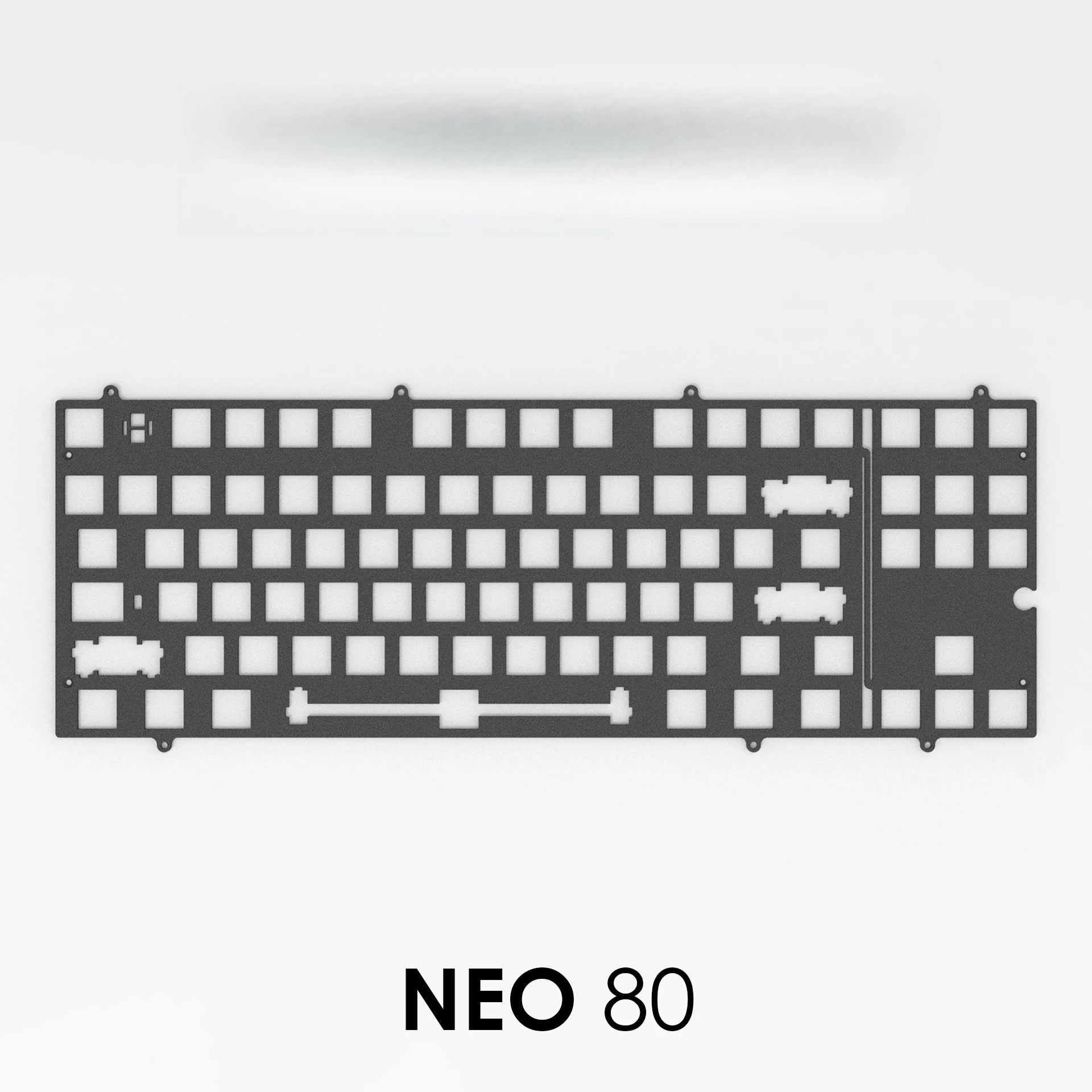 キーボード Neo 80 Champagne Tri-mode PCB POM Plate Neo 80 Champagne Tri-mode PCB POM Plate Pre Order] Neo Ergo