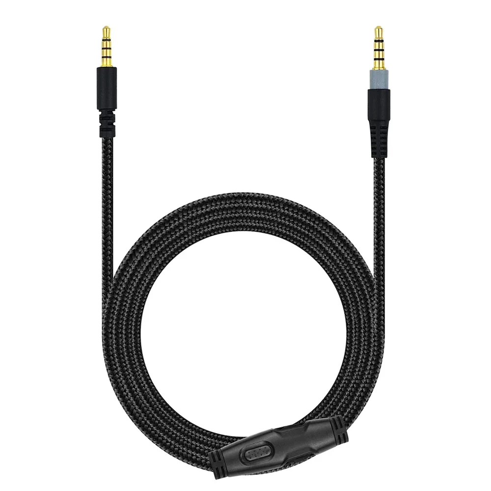Nylon Braided OFC Replacement Aux 3.5mm Cable Extension Cord For Dareu A710 Headsets