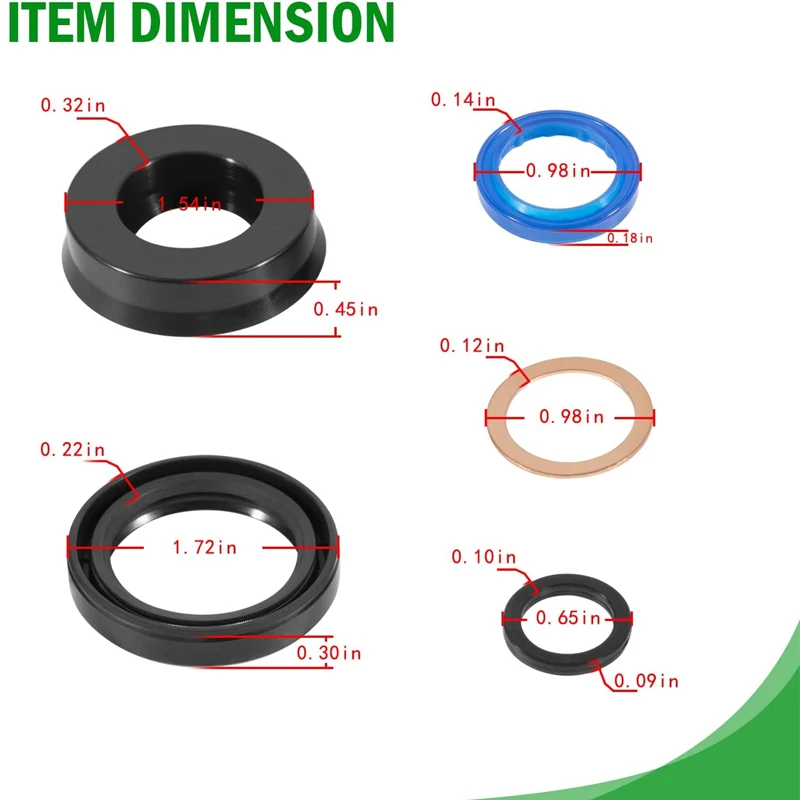 328.12002 Floor Jack Seal Replacement Kit for Sears Craftsman 328.12002 Series Floor Jack 1.5 Ton ( for All Years )