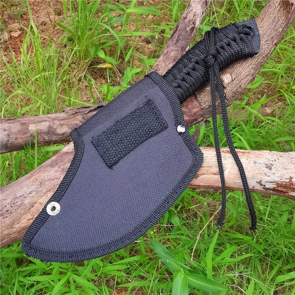 Portable Tomahawk, Outdoor Jungle Camping Bone Machete, Multifunctional Life-saving Tool, Non-slip Handle, Stainless Steel Blade 5
