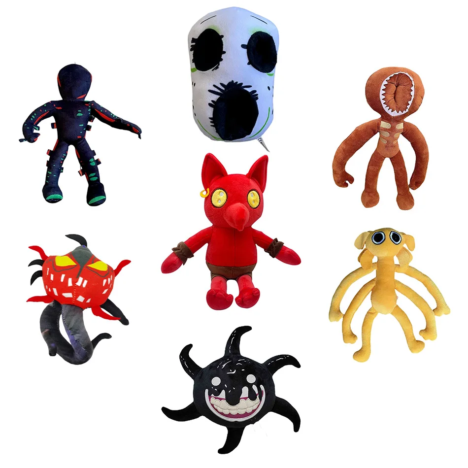 Hot Doors Plush Roblox Toys Horror Game Doors Character Figure Toys Soft  Stuffed Red Monster Plushies Gift for Kids Boys Banban - AliExpress