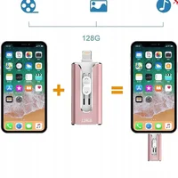 High Speed 3.0 USB Flash Drive 128GB Pen Drive For IPhone/iPad/Android/PC Pen Drive For External Memory Photo Storage Devices 4