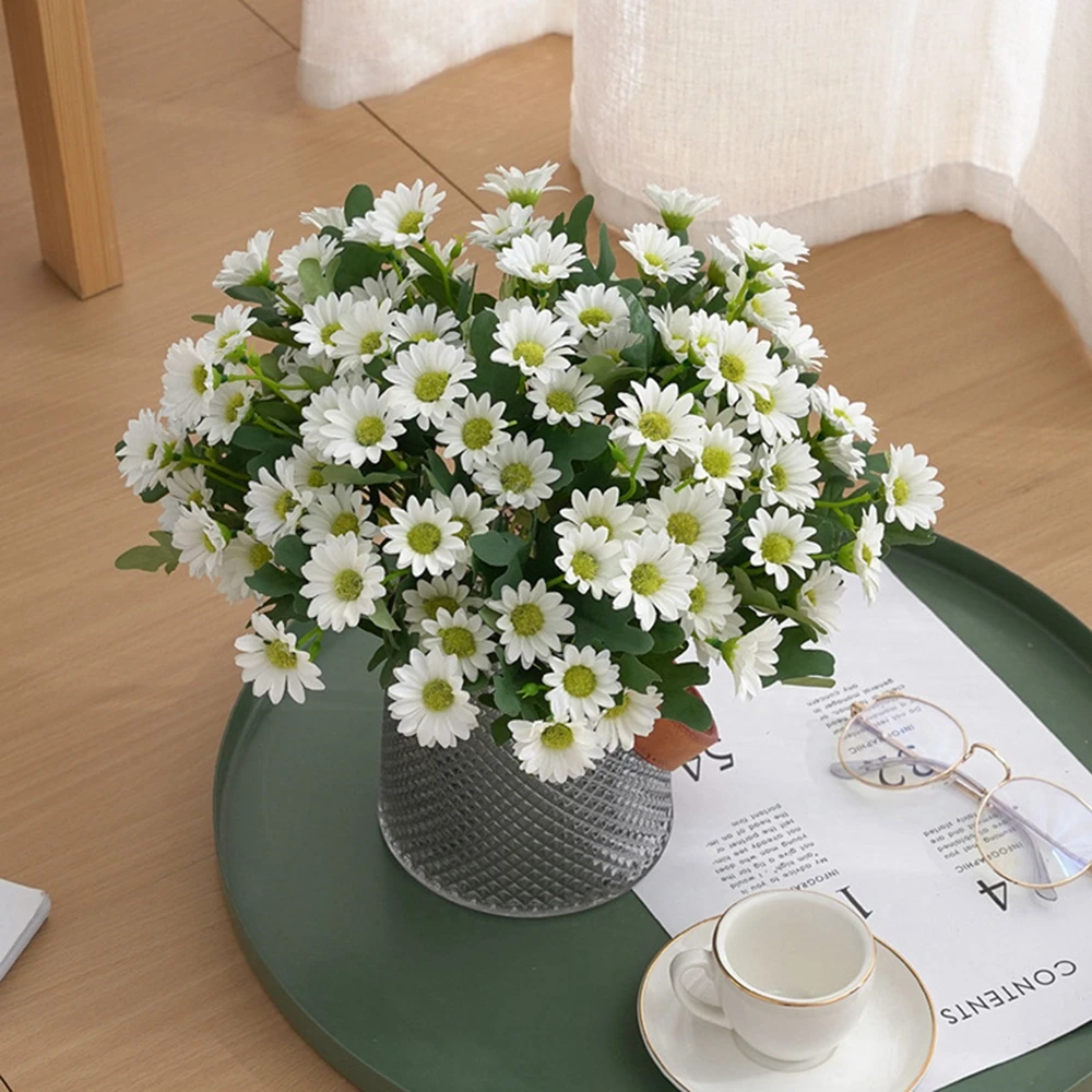 Artificial Flower  Artificial White Daisy Flower