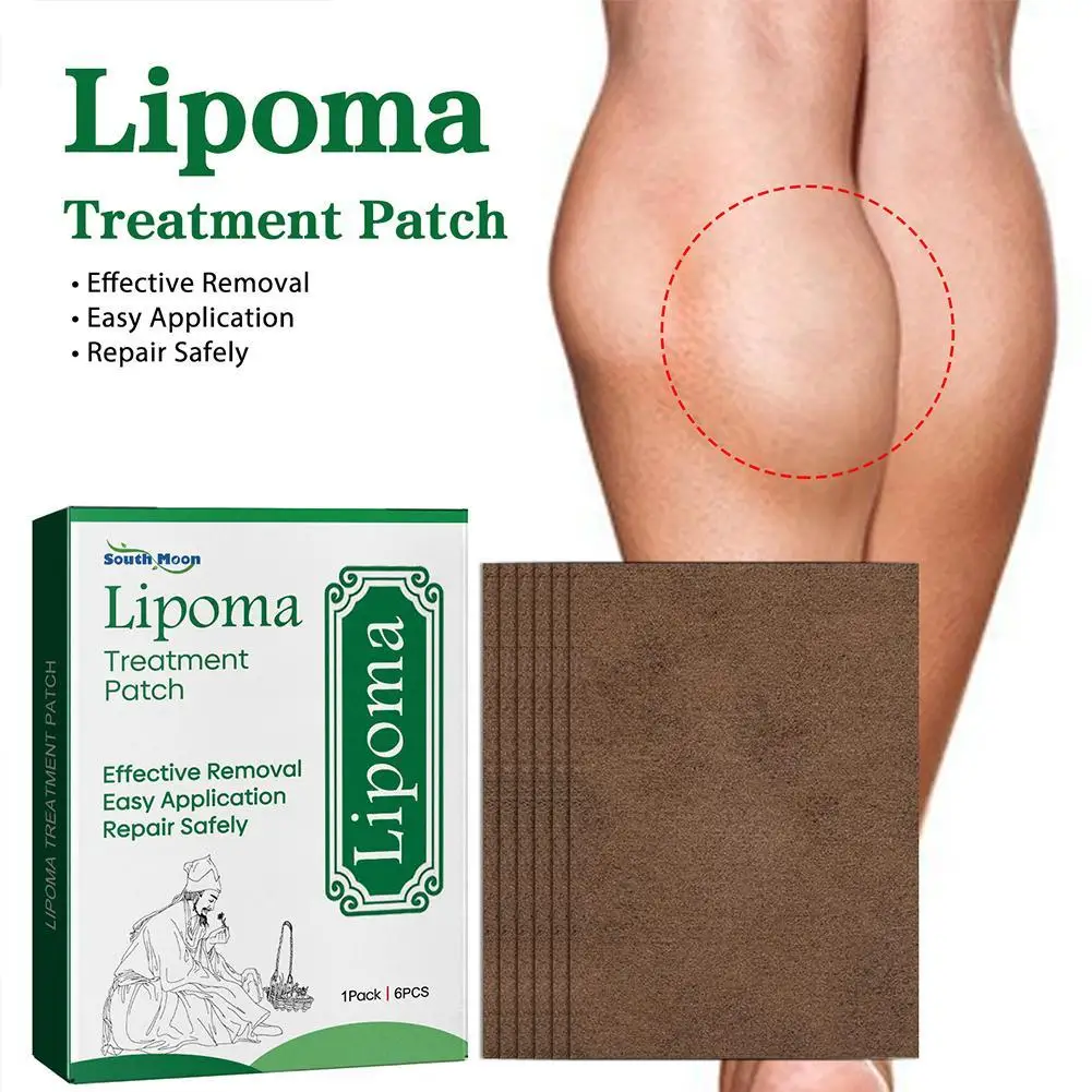 6pcs/box Anti-Swelling Lipoma Removal Patch Lymphatic Drainage Detox Treatment Pain Relief Patches pain relief patch