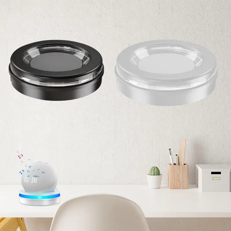 11.5Cm Piccolo Altoparlante Staffa Base Supporto Da Parete Gancio Per Echo Dot5/4 Assistente Staffa Salvaspazio Per Altoparlante Echo Dot5/4