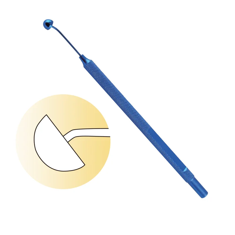 

Autoclavable Flap Smoother Ophthalmic Eye Instrument Titanium Alloy