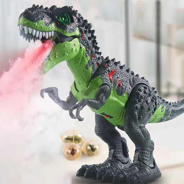 Remote Control Dinosaur Toy Spraying Tyrannosaurus Remote Control Animal Robot Model Child Pet Boy Gift 1