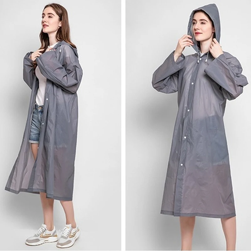 Raincoat Poncho Adult Waterproof Camping