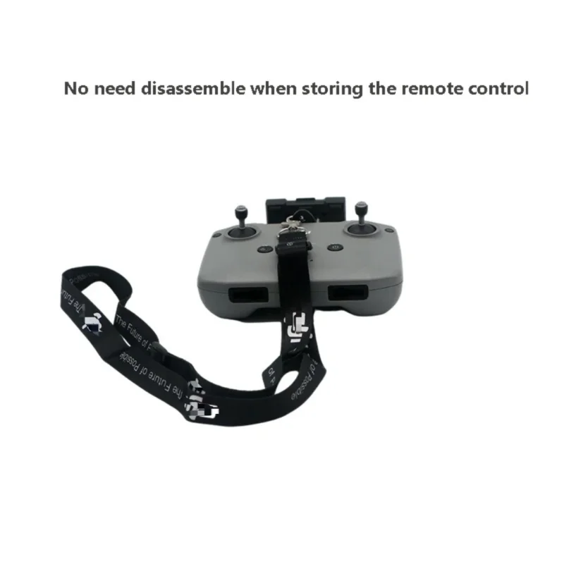 Lanière de cou pour télécommande DJI Mavic Air 2/2S/Mini 2/Mavic 3 - Kit gris clair