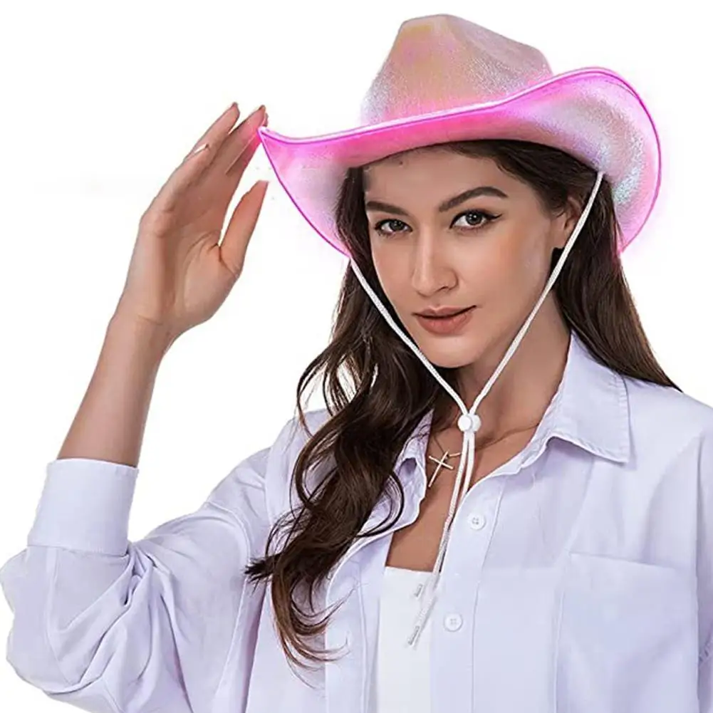 Rosa Cowboyhut Für Frauen Cowgirl Hut Cowboy Hut Für Frauen Rosa