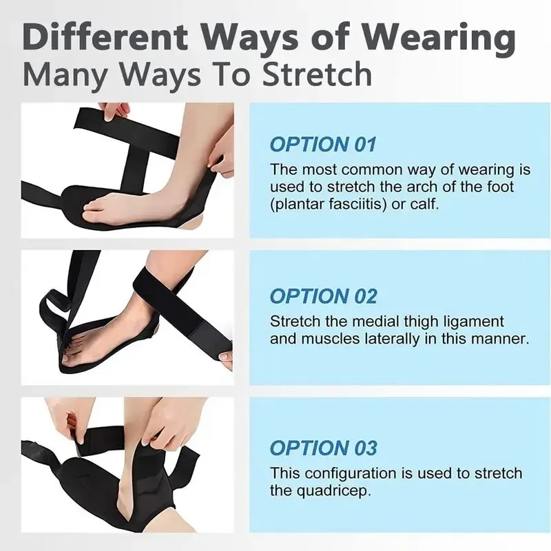 Yoga Resistance Bands Yoga Stretching Band Segmented Adjustment Assisted With Foot Stretching Band Rehabilitation Training Leg and Foot