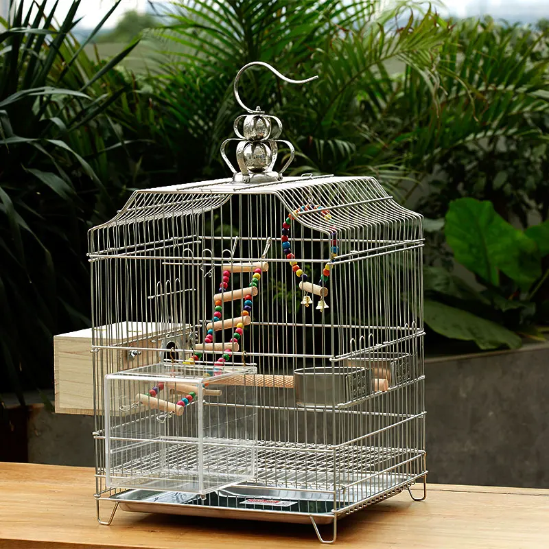

Carrying Budgie Bird Cage Accessories Outdoor Playground Hanging Bird Cage Breeding Transport Quail Casas Y Habitats Bird Aviary