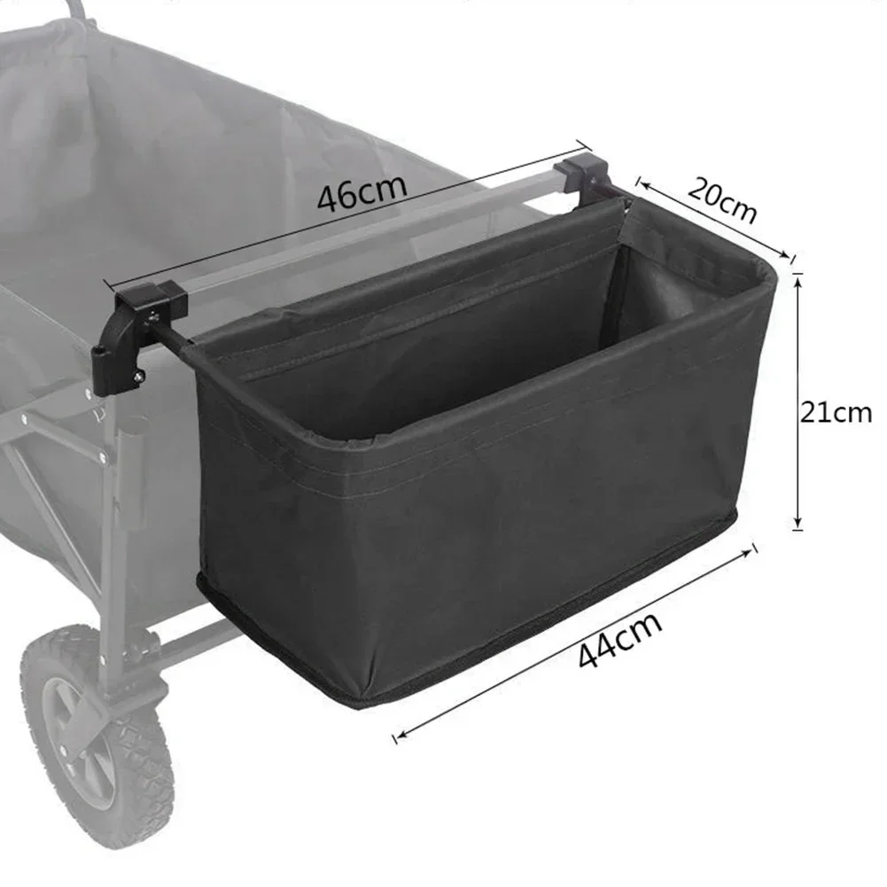 Large Bag 600D Oxford Cloth Steel Rod 660g Wagon Rear Storage-Bag Collapsible Camper Tail-Pocket Wagons Outdoor Accessories