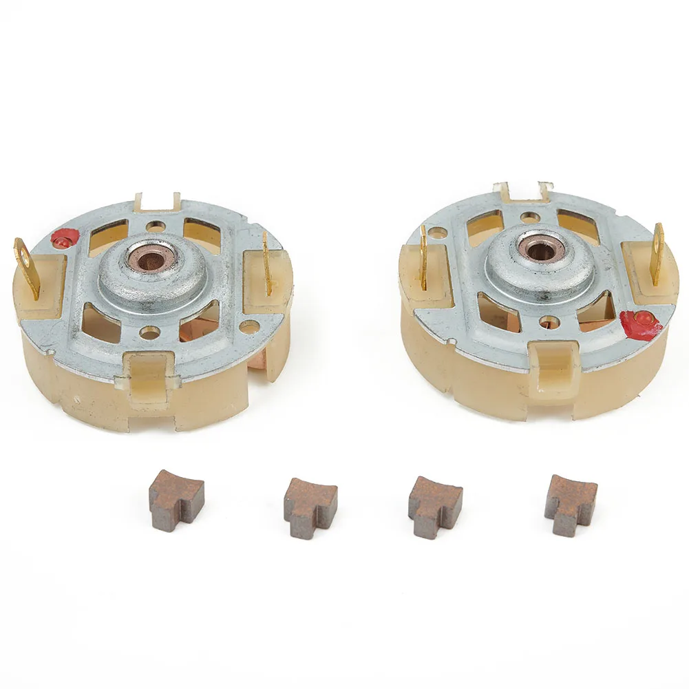 

4Pcs Motor Carbon Brush + 2Pcs Brush Holder For RS550/540/555 Electric Drill Rotary Hammer Angle Grinder Circular Saw Accs