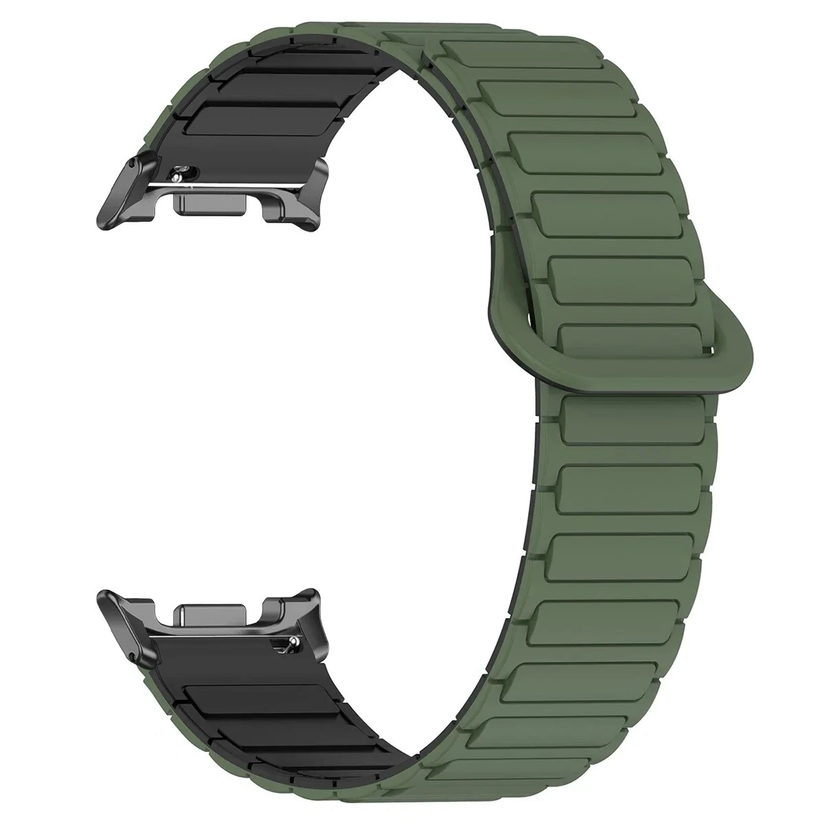 Magnetic Silicone Sports Watch Bracelet Strap