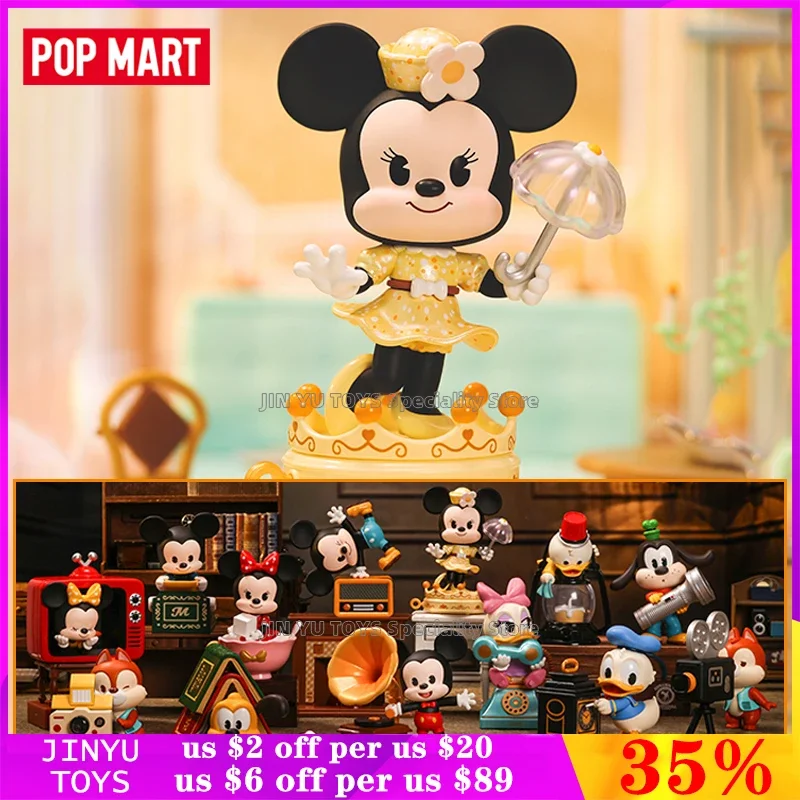 POP MART Disney Mickey Family Vintage Series Mystery Box