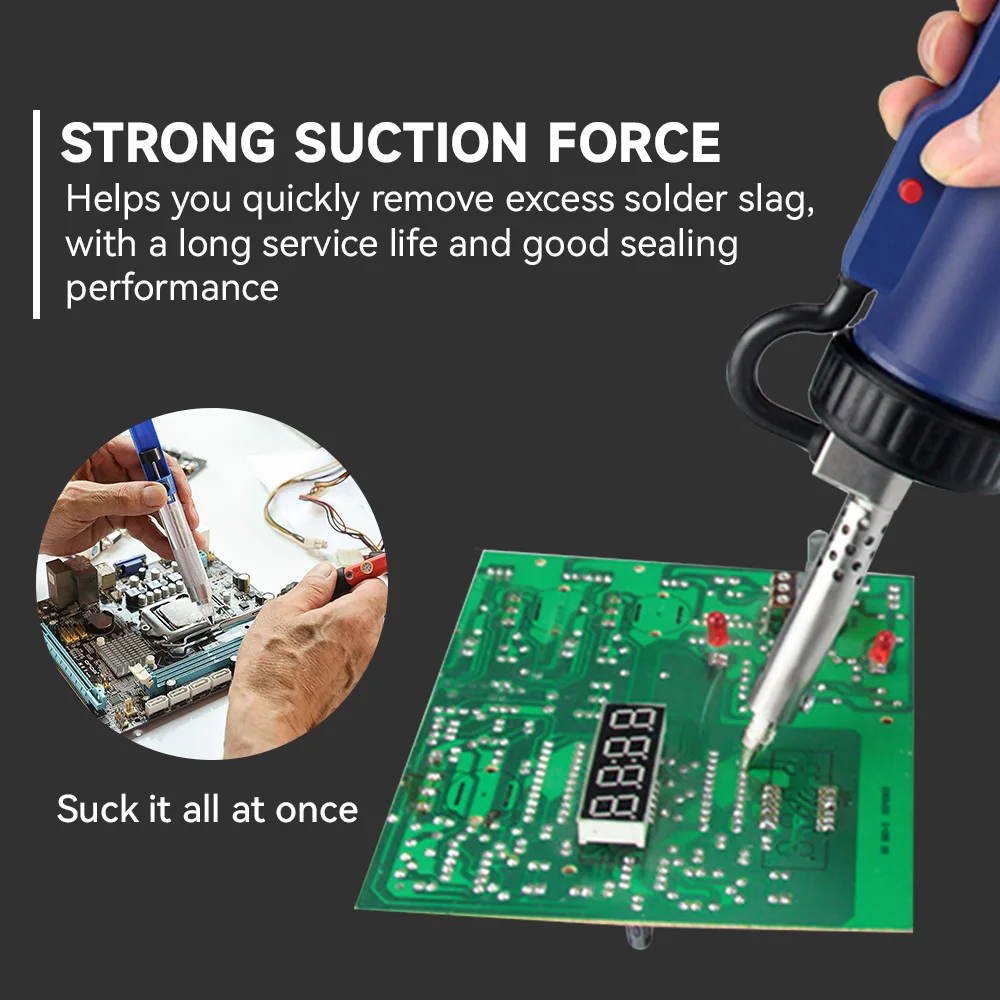 10Pcs/Set 1mm/2mm Nozzle Iron Tips For Electric Vacuum Solder Sucker