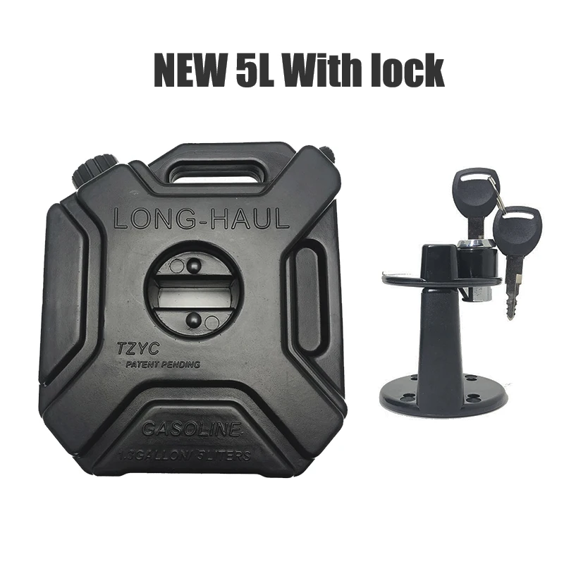 5L Petrol Can With Lock&Key For Audi for Golf Gasoline Diesel Fuel Tank Container Scooter Motorcycle Backup Fuel-jugs petrol can motorcycle fuel container